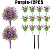 UV-Resistant Faux Orchid Branches for Indoor & Outdoor Decor