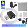 16W Starry Sky Fiber Optic Car Ceiling Light with Music Sync