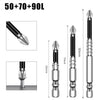 Magnetic Cross Head Screwdriver Bit Set (S2 Steel, Anti-Slip)