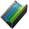 Minimalist Metal RFID-Blocking Card Wallet