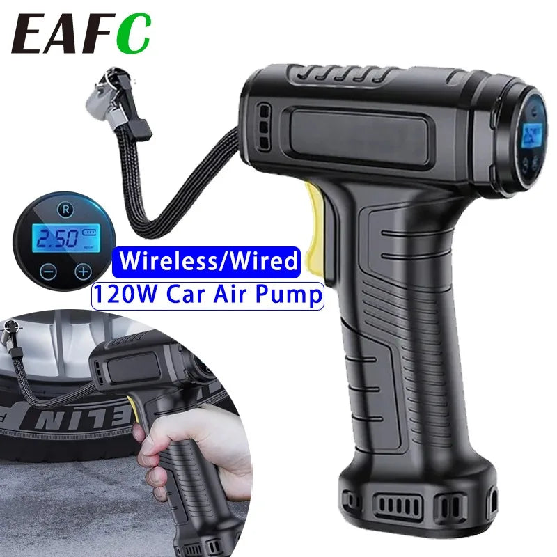 High-Performance Portable Air Compressor with Digital Display