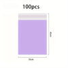 Purple Poly Mailer Envelopes with Self-Seal Adhesive (Set of 100)