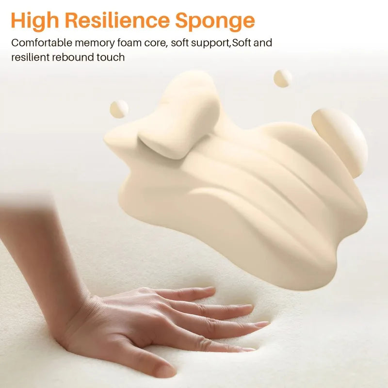 Ergonomic Wedge Pillow with Memory Foam