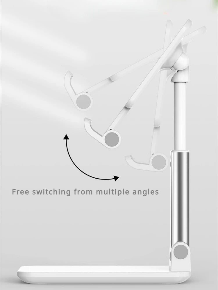 Foldable Desktop Phone Stand with Adjustable Height
