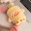 Adorable Plush Hot Water Bottle with Cozy Animal Cover