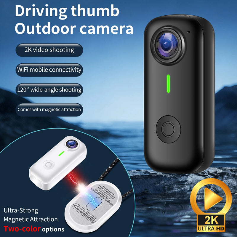 Compact 1080P Vlogging Camera with Flip Screen