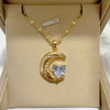 Elegant Heart Pendant Necklace