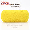 Elastic T-Shirt Yarn for Crochet and Knitting (2-Pack, 50m Each)