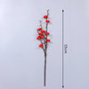 Artificial White Plum Blossom Branch for Chinese Home Décor