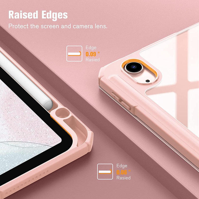 Slim Smart Cover Case for iPad with Pencil Holder