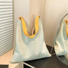 Geometric V-Shape Tote Bag