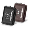 Genuine Leather Car License Card Holder