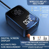 Cordless Rechargeable Tire Inflator with Digital Pressure Gauge