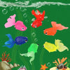 Adorable Kawaii Floating Goldfish Bath Toys - Set of 10