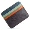 Slim Genuine Leather Card Holder Wallet