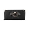 Skull Punk Style Long Wallet with RFID Protection