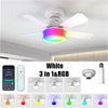 Smart LED Ceiling Fan with RGB Lighting and App Control
