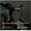Motorcycle LED Headlight with Light Bar and On-Off Switch