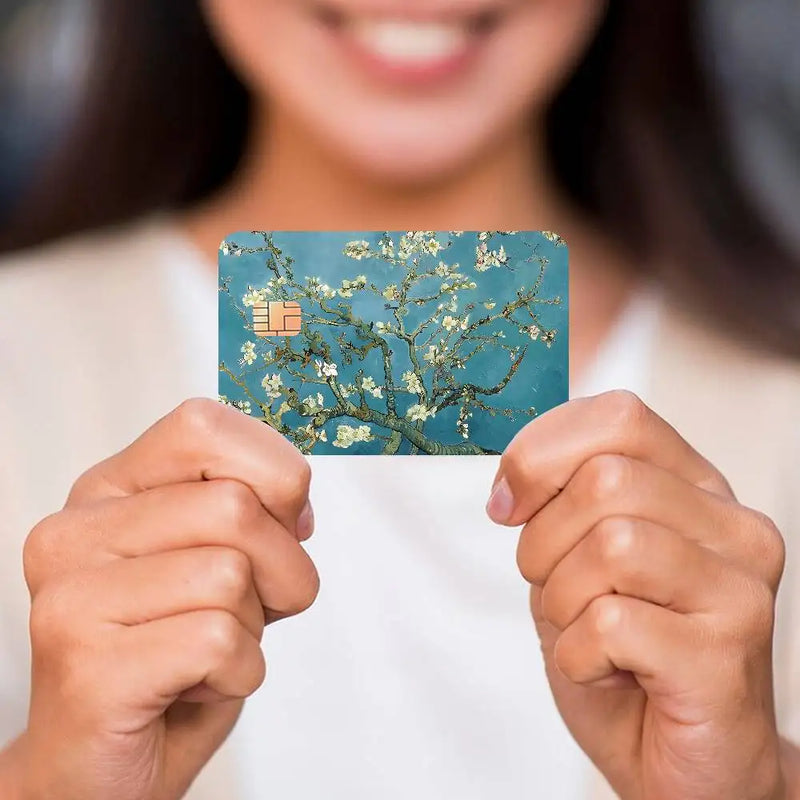 Skin para Tarjeta de Crédito Estilo Van Gogh