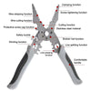 Heavy Duty Multifunctional Wire Stripping Pliers