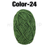 Soft Velvet Chenille Yarn for Knitting and Crochet – 2 Rolls