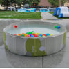Foldable Anti-Scratch Pet Bath Tub with Quick Drain
