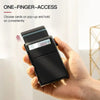 Slim RFID-Blocking Metal Card Wallet