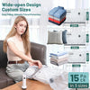 Cordless Travel Vacuum Compression Bag Set with Rechargeable Pump