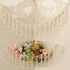 Macrame Toy Hammock for Corner Storage and Wall Decor