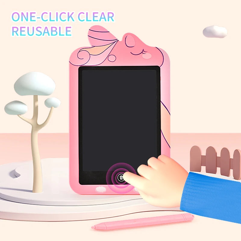 10.8-Inch Unicorn LCD Writing Tablet for Kids
