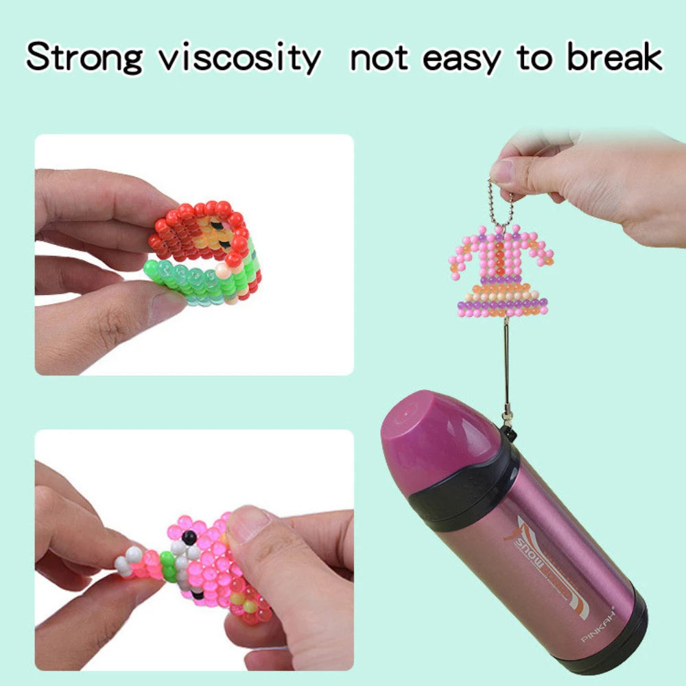 Magic Water Spray Beads Craft Kit – 1000 Colorful Beads for DIY Art Projects
