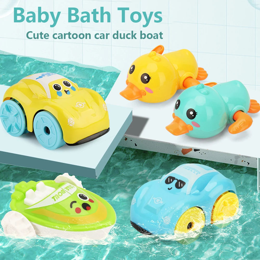 Wind-Up Swimming Duck Bath Toy