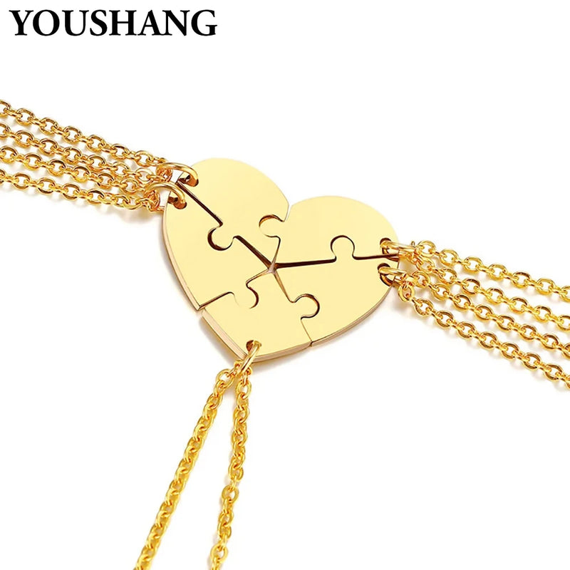 Personalized Stainless Steel Heart Name Necklace
