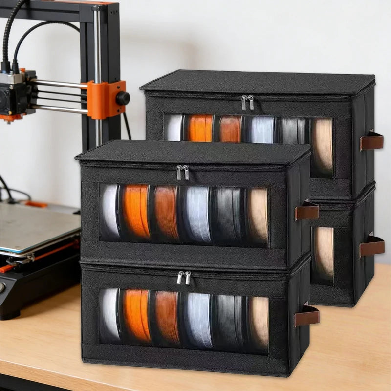3D Printer Filament Storage Bag with Foldable Design