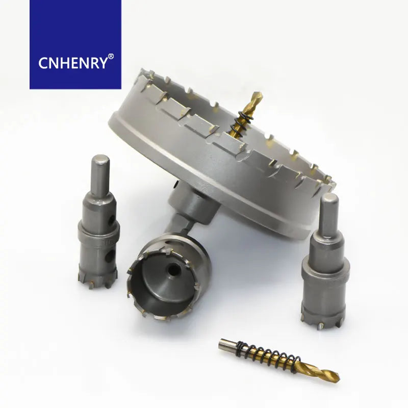 TCT Carbide Hole Saw Kit with Pilot Drill Bit
