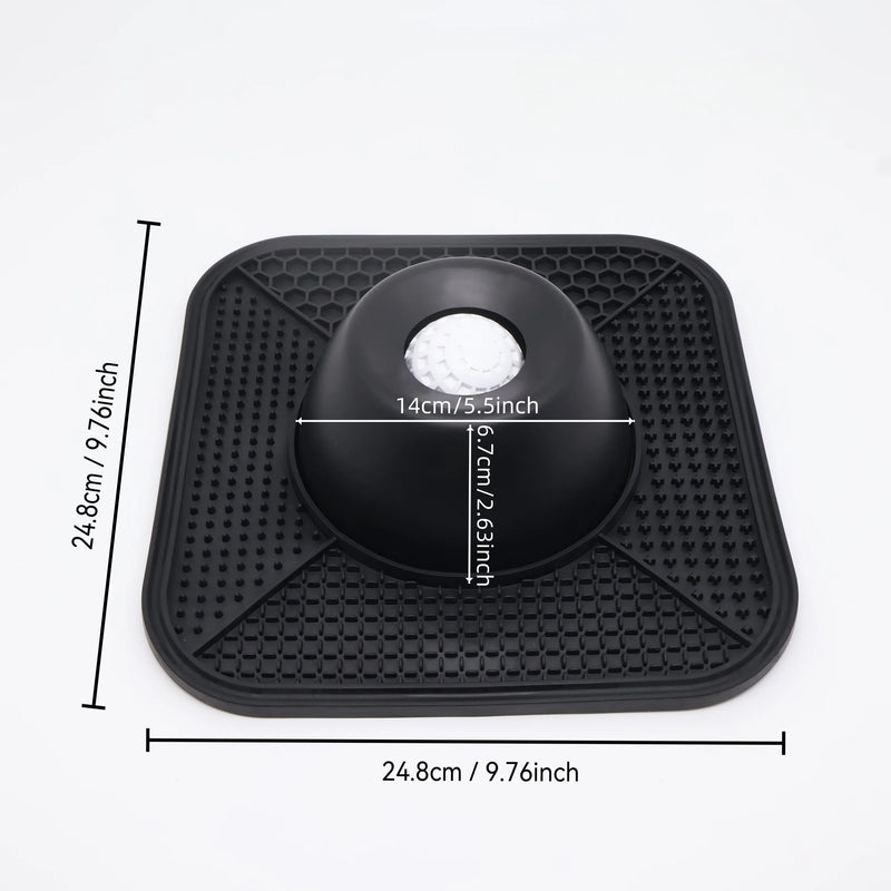 Interactive Slow Feeder Bowl with Suction Base