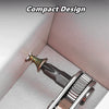 Compact 90-Degree Ratcheting Screwdriver Set with Bit Kit