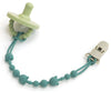 Silicone Pacifier Clip with Anti-Loss Chain