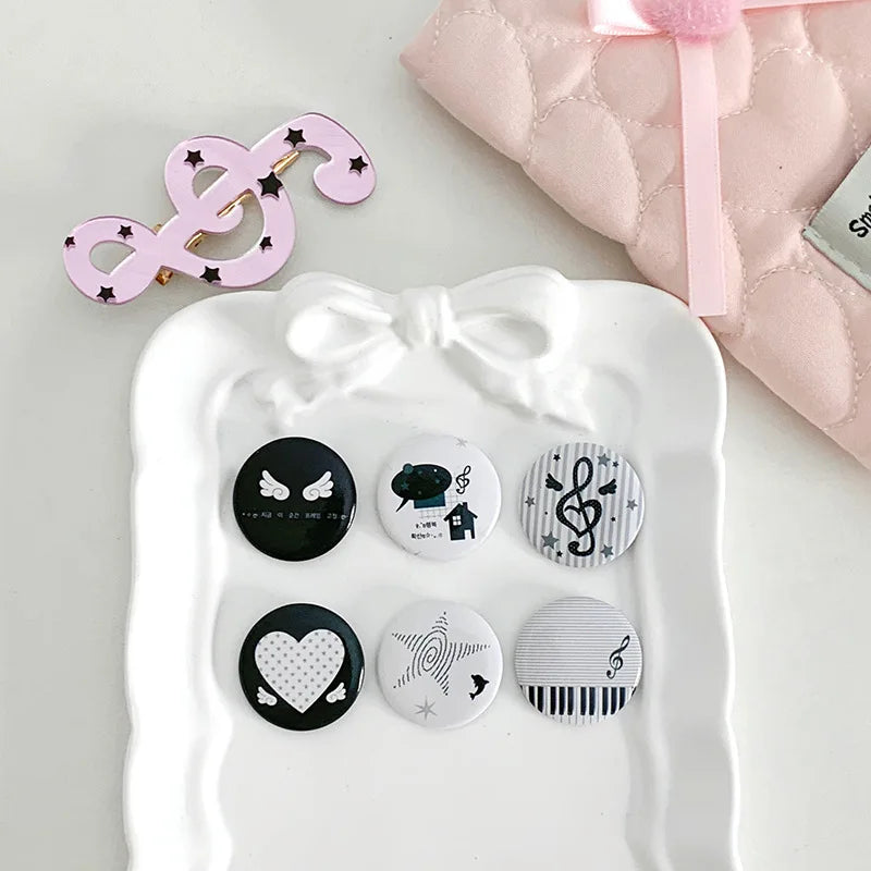 Cute Mini Enamel Pin Set for Bags, Hats & DIY Projects