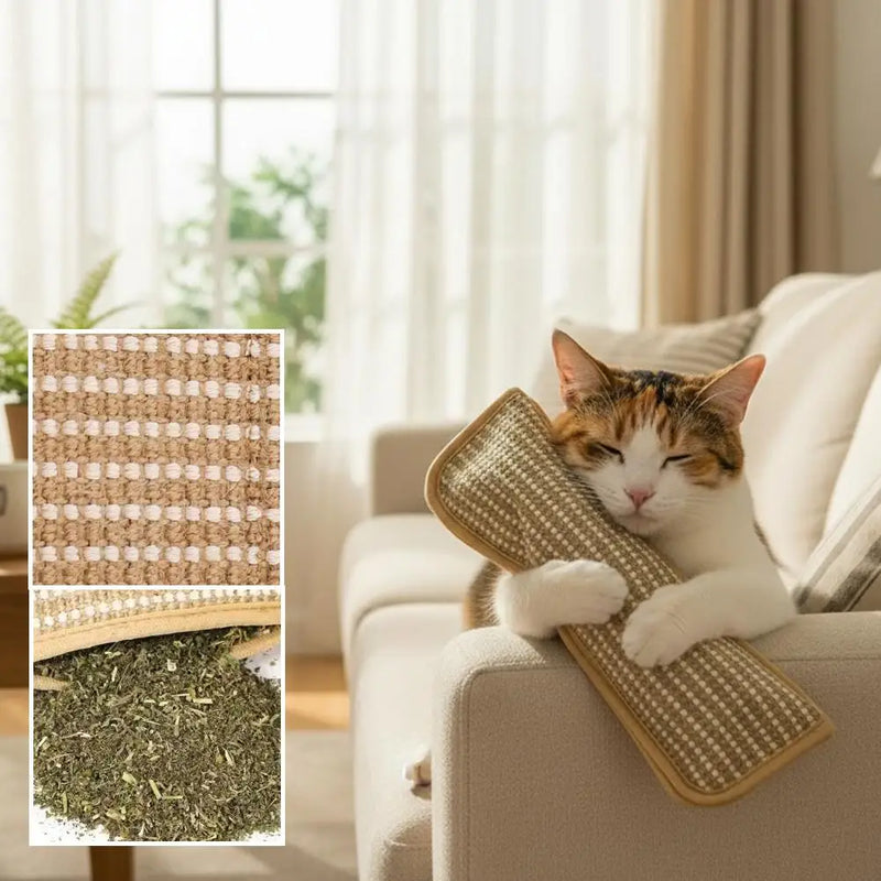 Interactive Catnip Pillow Toy