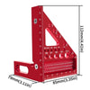 3D Multi-Angle Aluminum Miter Triangle Ruler for Woodworking