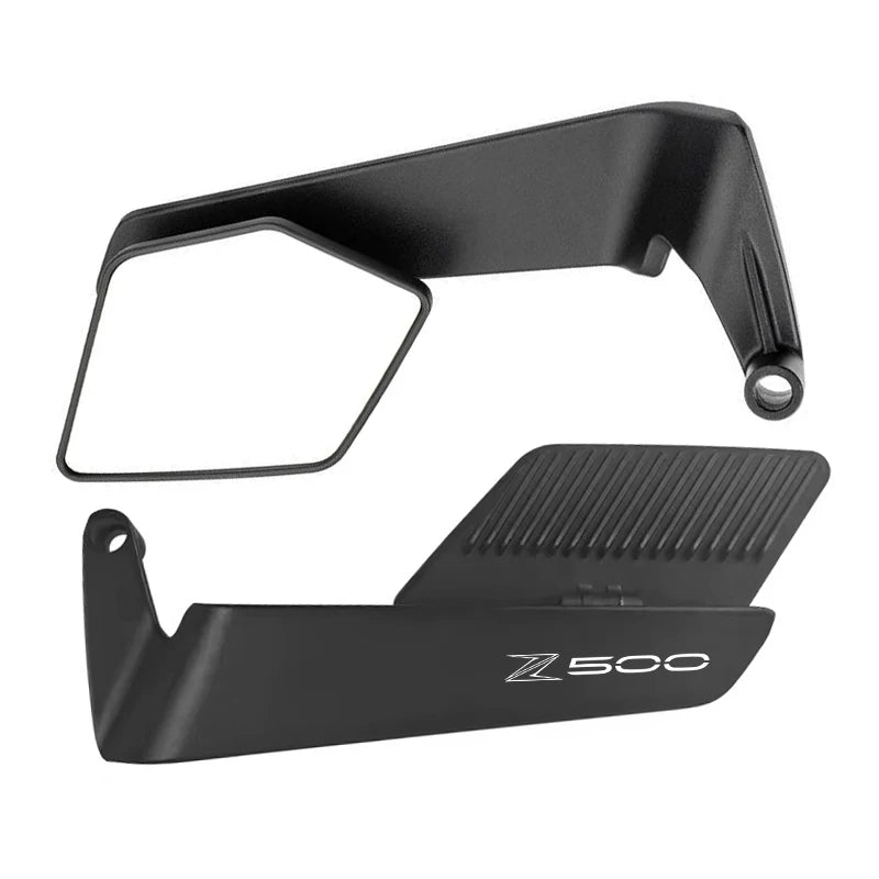 Universal Motorcycle Side Mirrors with Adjustable Winglets