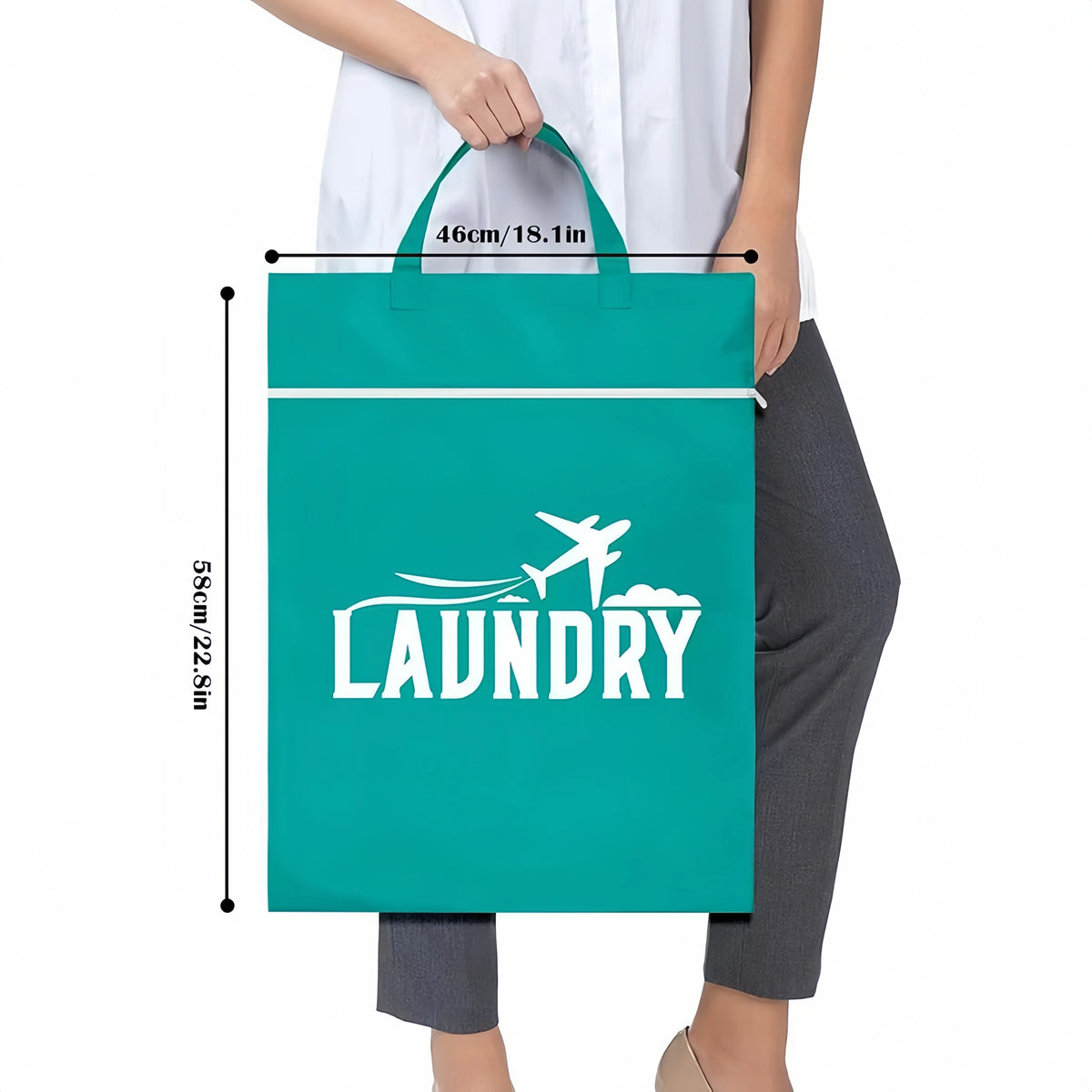 Waterproof Travel Laundry Bag for Gym & Wet Clothes