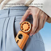 Portable Rechargeable Mini Handheld Fan with 5 Speeds & LED Display