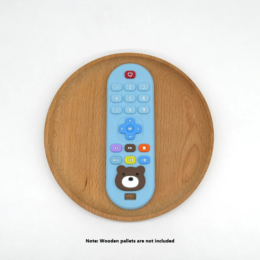 Silicone Teething Remote Control Toy for Babies