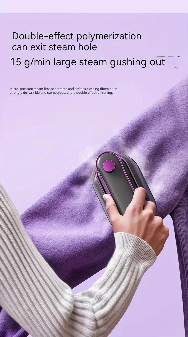 Portable Foldable Steam Iron for Travel & Home