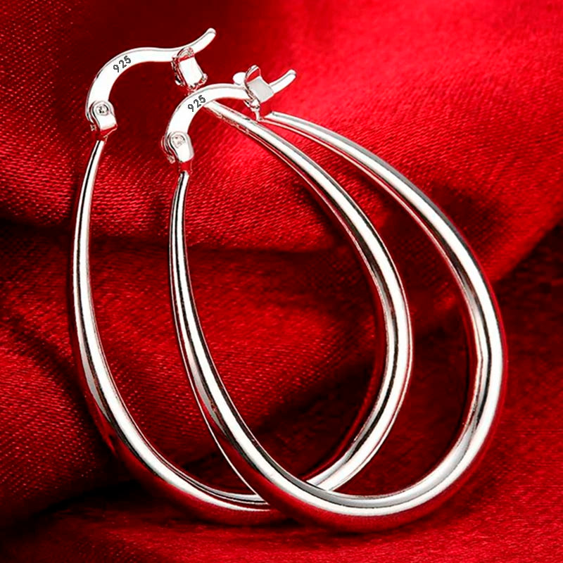 41mm Ohrstecker aus Sterlingsilber