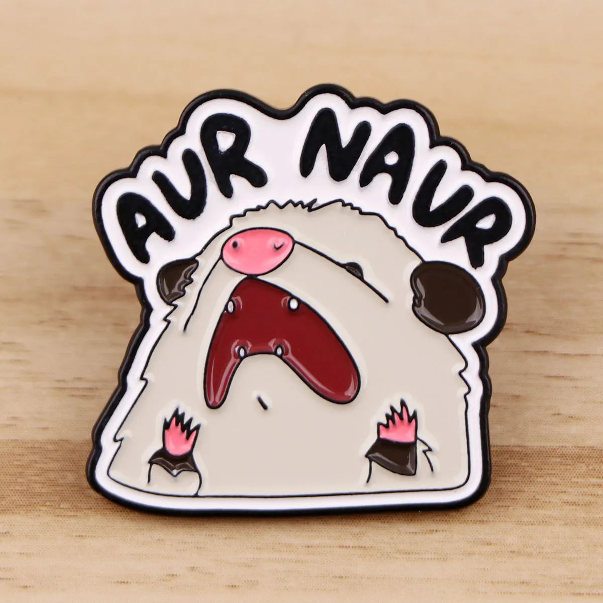 Cute Opossum Enamel Pin