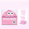 Pearlescent Self-Adhesive Memo Pads with Pull-Out Design