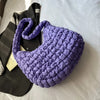 Pleated Plaid Crossbody Bag